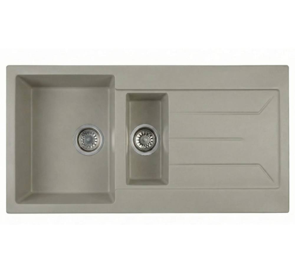  100*50 CM QUARTZ EVYE İPEK GRİ 