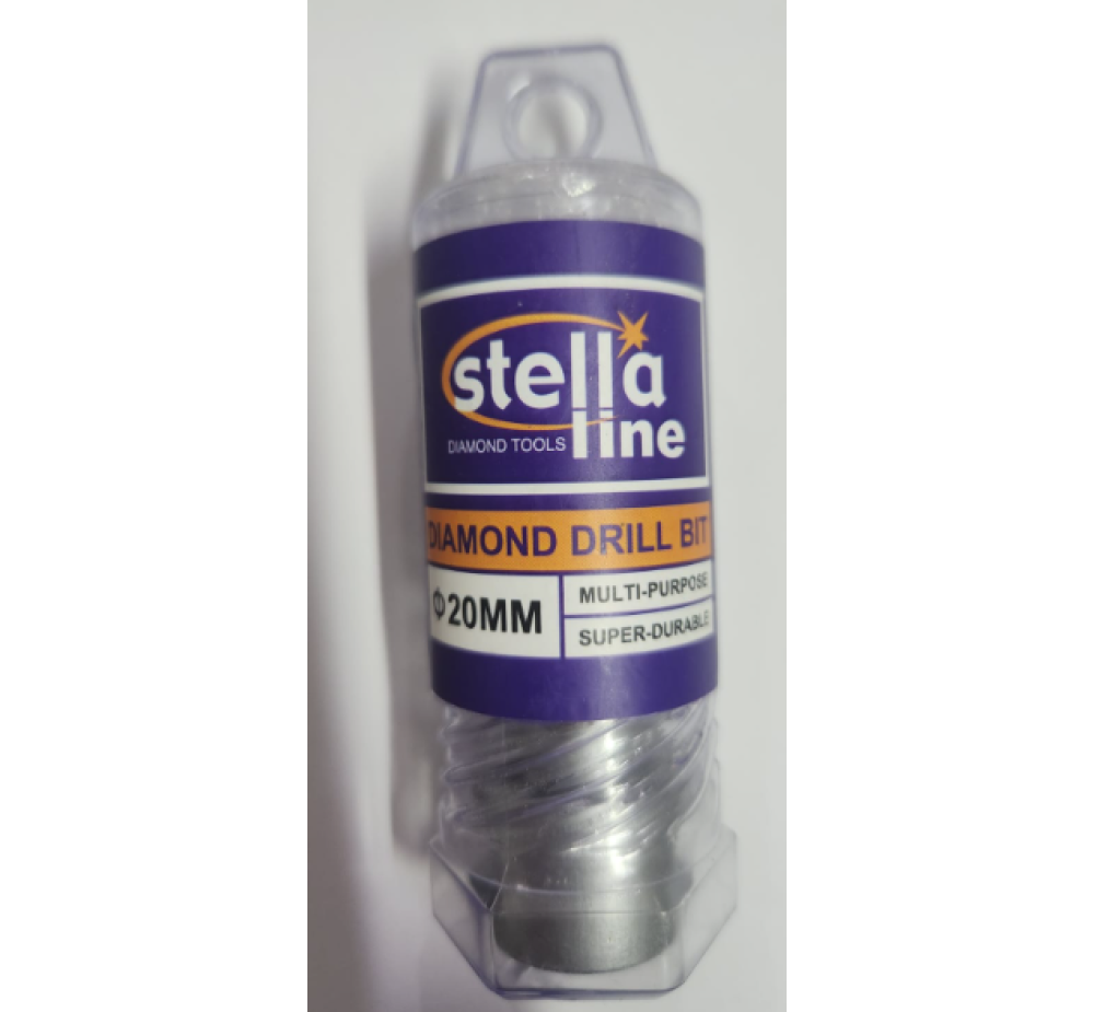 Stella 20 MM M14 VAKUM ELMAS KAROT DELİCİ   