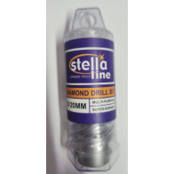 Stella 20 MM M14 VAKUM ELMAS KAROT DELİCİ 