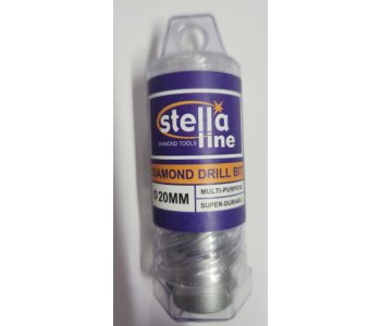 Stella 20 MM M14 VAKUM ELMAS KAROT DELİCİ   