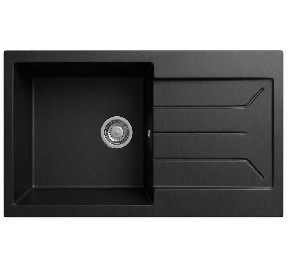  86*50 CM QUARTZ EVYE SİYAH 