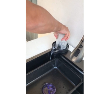  Şelale Mutfak Evye Seti Akıllı Teknolojik Yeni Nesil Siyah Mutfak Evyesi  